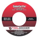 "SinterCut Pro diamond blade by ToolDocker – 205mm sintered continuous rim blade for precision ceramic and porcelain tile cutting"