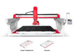 HOYUN 3-Axis Double-Knife CNC Bridge Saw Machine - Image 3