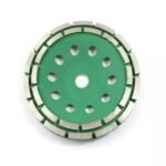 Double-Row Diamond Cup Wheel for Concrete Surface Grinding