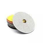 Grid Pattern Flexible Diamond Pads for Granite, Marble, Quartzite Polishing