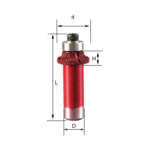 WT-JGS Corner Round Diamond Router Bit (R3-R18) – Vacuum Brazed Edge Roundover Bit with Bearing (1/2'' Shank) - Image 2