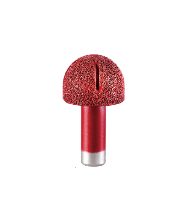 WT-JGS Cove Box Diamond Router Bit R15 WT-JGS Cove Box Diamond Router Bit R15 (30.8 mm Head) – Vacuum Brazed Stone Fluting & Drain Groove Bit (1/2'' Shank) - Image 1