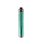 WT-JGS Flush Trim Diamond Router Bit with Top Bearing (13 mm x 40 mm – Template Edge Profiling Bit 1/2'' Shank)